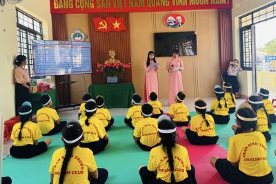 SINH HOẠT CÂU LẠCHUYÊN MÔN CỤM – BỘ TIẾNG ANH TRƯỜNG TIỂU HỌC TRẦN BÌNH TRỌNG